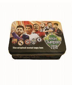 Metal tags box Αστέρια Champions 2018 (+5 φακελάκια Αστέρια 2018 ) 