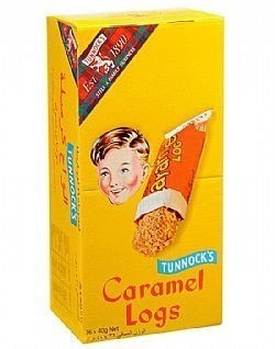 CARAMEL LOGS  (1 κουτι-36 τμχ)